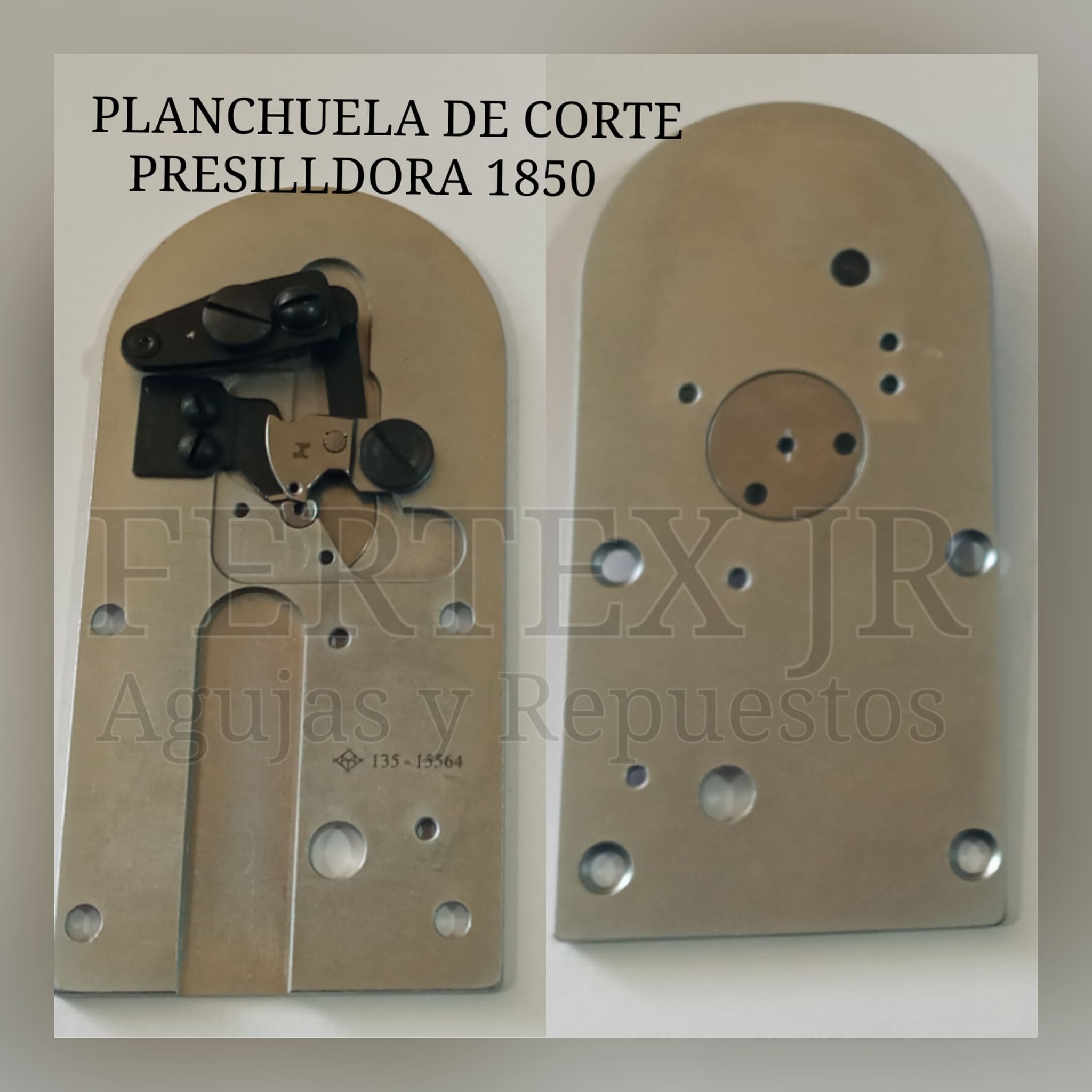 Planchuela de Corte Presilladora 1850